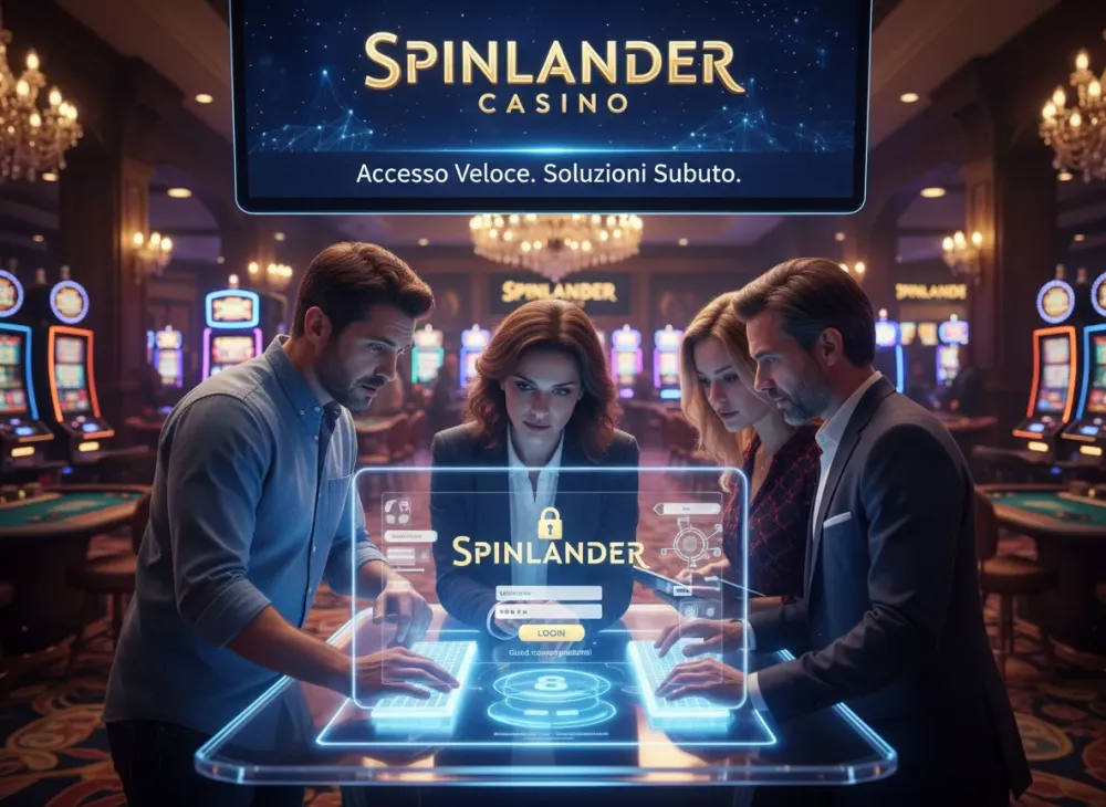 Spinlander login Guida di accesso e risoluzione problemi