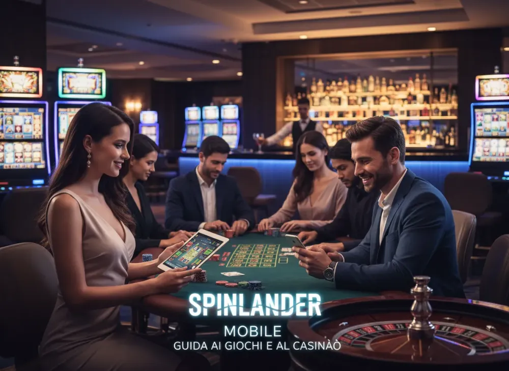 Spinlander mobile guida ai giochi e al casinò